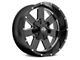 Vision Off-Road Arc Gloss Black Milled 5-Lug Wheel; 17x9; 12mm Offset (94-01 RAM 1500)