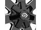 Vision Off-Road Arc Gloss Black Milled 5-Lug Wheel; 18x9; 12mm Offset (94-01 RAM 1500)