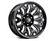 Vision Off-Road Armor Gloss Black Milled 5-Lug Wheel; 20x9; 12mm Offset (94-01 RAM 1500)