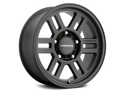 Vision Off-Road Manx 2 Overland Satin Black 5-Lug Wheel; 17x9; -12mm Offset (94-01 RAM 1500)