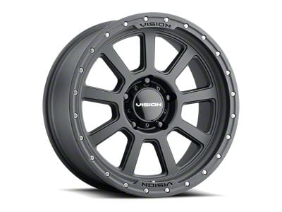 Vision Off-Road Ojos Satin Black 5-Lug Wheel; 20x9; 12mm Offset (94-01 RAM 1500)