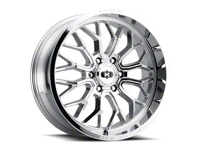 Vision Off-Road Riot Chrome 5-Lug Wheel; 20x9; 12mm Offset (94-01 RAM 1500)