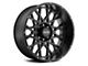 Vision Off-Road Rocker Satin Black 5-Lug Wheel; 20x9; 12mm Offset (94-01 RAM 1500)