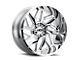 Vision Off-Road Spyder Chrome 5-Lug Wheel; 20x9; 12mm Offset (94-01 RAM 1500)