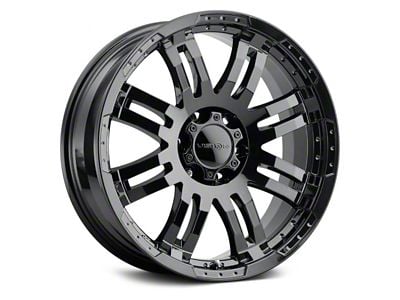 Vision Off-Road Warrior Gloss Black 5-Lug Wheel; 18x8.5; 18mm Offset (94-01 RAM 1500)