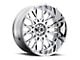 Vision Off-Road Rocker Chrome 8-Lug Wheel; 20x12; -51mm Offset (94-02 RAM 2500)