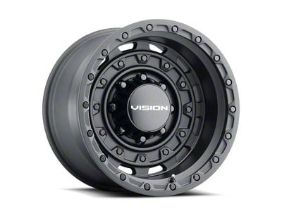 Vision Off-Road Tactical Satin Black 8-Lug Wheel; 18x9.5; -18mm Offset (94-02 RAM 2500)