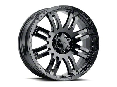 Vision Off-Road Warrior Gloss Black 8-Lug Wheel; 18x8.5; 18mm Offset (94-02 RAM 2500)