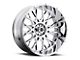 Vision Off-Road Rocker Chrome 8-Lug Wheel; 20x10; -25mm Offset (94-02 RAM 3500 SRW)