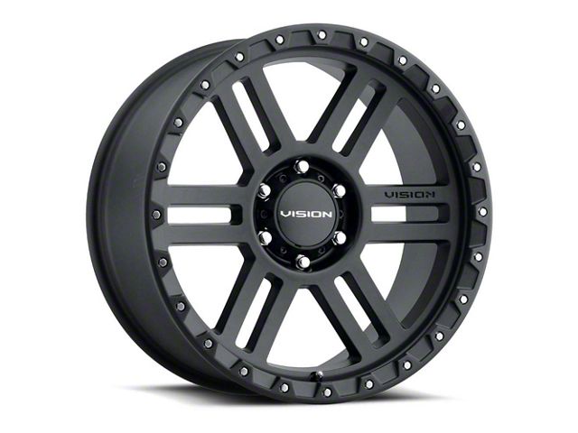 Vision Off-Road Manx 2 Satin Black 6-Lug Wheel; 18x9; 12mm Offset (99-06 Silverado 1500)