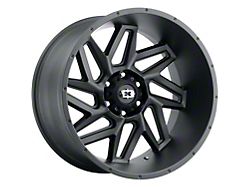 Vision Off-Road Spyder Satin Black 6-Lug Wheel; 20x9; 0mm Offset (99-06 Silverado 1500)