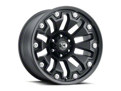 Vision Off-Road Armor Satin Black 6-Lug Wheel; 18x9; -12mm Offset (23-25 Canyon)