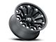 Vision Off-Road Armor Satin Black 6-Lug Wheel; 18x9; -12mm Offset (23-24 Canyon)