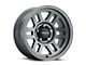 Vision Off-Road Manx 2 Overland Satin Gray 6-Lug Wheel; 17x9; 18mm Offset (23-25 Canyon)