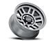 Vision Off-Road Manx 2 Overland Satin Gray 6-Lug Wheel; 17x9; 18mm Offset (23-25 Canyon)