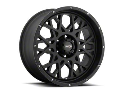 Vision Off-Road Rocker Satin Black 6-Lug Wheel; 22x10; -19mm Offset (23-25 Canyon)