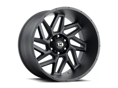 Vision Off-Road Spyder Satin Black 6-Lug Wheel; 22x12; -57mm Offset (23-25 Canyon)