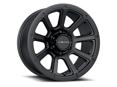 Vision Off-Road Turbine Matte Black 6-Lug Wheel; 18x9; 18mm Offset (23-25 Canyon)