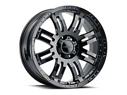 Vision Off-Road Warrior Gloss Black 6-Lug Wheel; 17x8.5; 25mm Offset (23-24 Canyon)