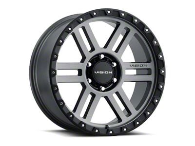 Vision Off-Road Manx 2 Satin Gray 6-Lug Wheel; 18x9; -12mm Offset (23-25 Colorado)