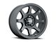 Vision Off-Road Flow Satin Black 5-Lug Wheel; 17x8; 30mm Offset (87-90 Dakota)