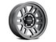 Vision Off-Road Manx 2 Overland Satin Gray 5-Lug Wheel; 17x9; 18mm Offset (05-11 Dakota)