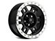 Vision Off-Road Manx Gloss Black Machined 5-Lug Wheel; 17x8.5; 0mm Offset (05-11 Dakota)