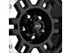 Vision Off-Road Manx Gloss Black Machined 5-Lug Wheel; 17x8.5; 0mm Offset (05-11 Dakota)