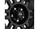 Vision Off-Road Manx Matte Black 5-Lug Wheel; 17x8.5; 0mm Offset (05-11 Dakota)