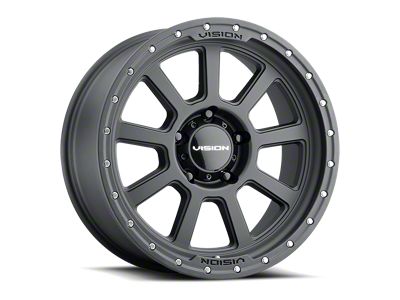 Vision Off-Road Ojos Satin Black 5-Lug Wheel; 20x9; 12mm Offset (05-11 Dakota)