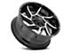 Vision Off-Road Prowler Gloss Black Machined 5-Lug Wheel; 20x12; -51mm Offset (05-11 Dakota)