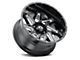Vision Off-Road Spyder Gloss Black Milled 5-Lug Wheel; 20x9; 12mm Offset (05-11 Dakota)
