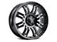 Vision Off-Road Warrior Gloss Black 5-Lug Wheel; 17x8.5; 18mm Offset (05-11 Dakota)