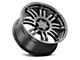 Vision Off-Road Warrior Gloss Black 5-Lug Wheel; 17x8.5; 18mm Offset (05-11 Dakota)