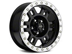 Vision Off-Road Manx Gloss Black Machined 6-Lug Wheel; 18x9; 0mm Offset (19-25 RAM 1500)