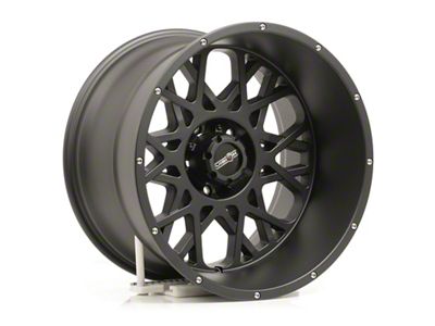 Vision Off-Road Rocker Satin Black 5-Lug Wheel; 20x12; -51mm Offset (02-08 RAM 1500, Excluding Mega Cab)