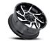 Vision Off-Road Prowler Gloss Black Machined 6-Lug Wheel; 20x12; -51mm Offset (19-23 Ranger)
