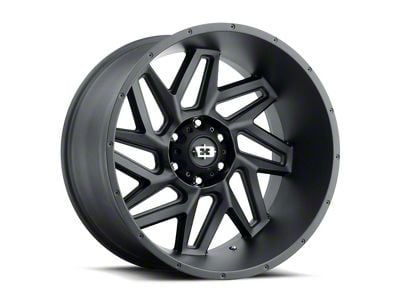 Vision Off-Road Spyder Satin Black 6-Lug Wheel; 22x14; -76mm Offset (19-25 Sierra 1500)