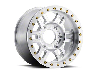 Vision Off-Road Manx Competition Machined 8-Lug Wheel; 17x9.5; -18mm Offset (07-10 Sierra 2500 HD)