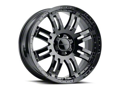 Vision Off-Road Warrior Gloss Black 8-Lug Wheel; 18x8.5; 18mm Offset (07-10 Sierra 2500 HD)