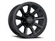 Vision Off-Road Turbine Matte Black 6-Lug Wheel; 17x8.5; 18mm Offset (19-24 Silverado 1500)