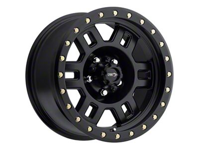 Vision Off-Road Manx Matte Black 6-Lug Wheel; 18x9; 0mm Offset (19-24 Silverado 1500)