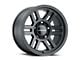 Vision Off-Road Manx 2 Overland Satin Black 6-Lug Wheel; 17x9; -12mm Offset (21-24 Tahoe)