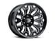 Vision Off-Road Armor Gloss Black Milled 6-Lug Wheel; 18x9; -12mm Offset (21-24 Tahoe)