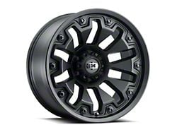 Vision Off-Road Armor Satin Black with Black Bolt Inserts 6-Lug Wheel; 20x9; 0mm Offset (21-24 Tahoe)