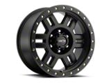 Vision Off-Road Manx Matte Black 6-Lug Wheel; 17x8.5; 0mm Offset (21-24 Tahoe)