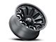 Vision Off-Road Armor Satin Black with Black Bolt Inserts 6-Lug Wheel; 20x9; 0mm Offset (21-24 Yukon)