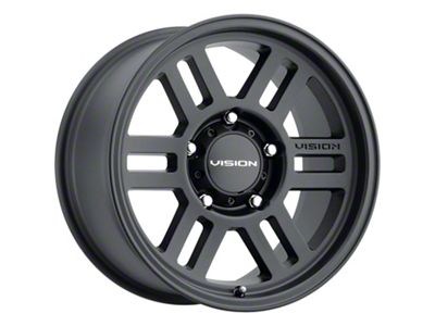 Vision Off-Road Manx 2 Overland Satin Black 6-Lug Wheel; 17x9; -12mm Offset (19-23 Ranger)