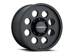 Vision Wheel Midway Satin Black 8-Lug Wheel; 20x12; -44mm Offset (01-06 Sierra 2500 HD)