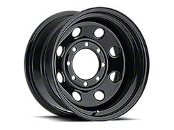 Vision Wheel Soft 8 Steel Gloss Black 8-Lug Wheel; 17x9; -12mm Offset (01-06 Silverado 2500 HD)